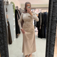 Sophia Dress - Champagne