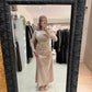 Sophia Dress - Champagne