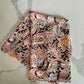 Chiffon Square - Black/ Orange