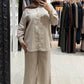 Wendy Linen Set - Beige